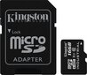 Mälukaart Kingston micro SD 16GB Class 10 U1 +adapter цена и информация | Mälukaardid mobiiltelefonidele | hansapost.ee