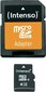 Mälukaart Intenso micro SDHC 4GB CL4 цена и информация | Mälukaardid mobiiltelefonidele | hansapost.ee