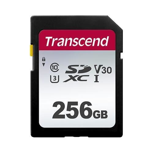 Mälukaart Transend SDXC 256GB UHS-I/C10 TS256GSDC300S цена и информация | Mälukaardid mobiiltelefonidele | hansapost.ee