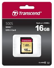 Transcend SDC500S, 16 ГБ цена и информация | Карты памяти для телефонов | hansapost.ee