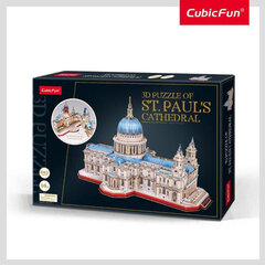 3D паззл CubicFun St. Paul's Cathedral 643 d. цена и информация | Пазлы | hansapost.ee