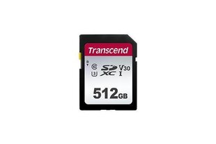 Transcend 300S mälukaart 512 GB SDXC NAND Klass 10 hind ja info | Mälukaardid mobiiltelefonidele | hansapost.ee