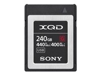 Sony mälukaart XQD G 240GB R440/W400MB/s цена и информация | Карты памяти | hansapost.ee