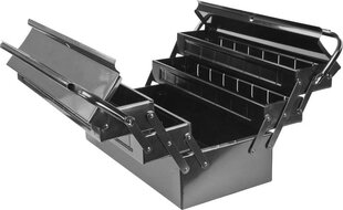 Ящик для инструментов, металлический, 5 отсеков Topex 79R100 цена и информация | Ящики для инструментов, держатели | hansapost.ee