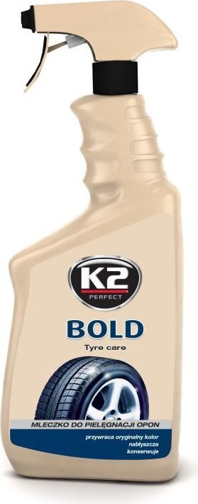 Rehvide puhastusvahend K2 Bold, 700 ml hind ja info | Autokeemia | hansapost.ee