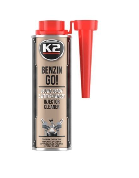 K2 Bensiin Go! düüside puhastusvahend, 250 ml цена и информация | Autokeemia | hansapost.ee