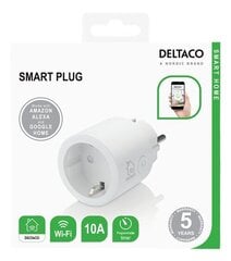 Deltaco Smart Home nutikas pistikupesa SH-P01 WiFi hind ja info | Pistikupesad ja lülitid | hansapost.ee