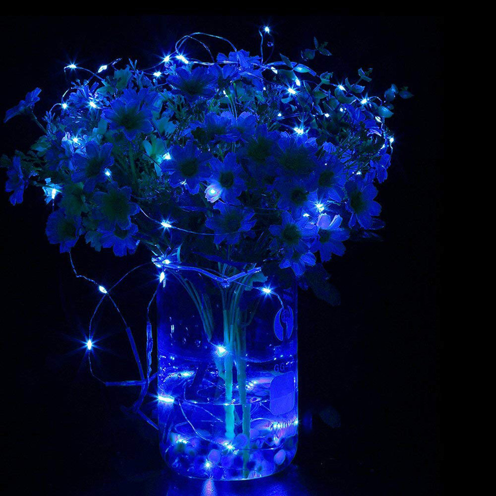 Valguskett 20 LED MicroLED "Smart", sinine hind ja info | Jõulutuled | hansapost.ee