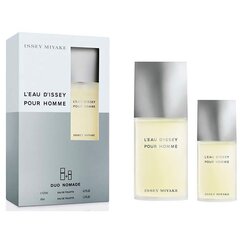 Набор Issey Miyake L'Eau d'Issey Pour Homme для женщин: туалетная вода EDT, 125 мл + EDT, 40 мл цена и информация | Духи для Него | hansapost.ee