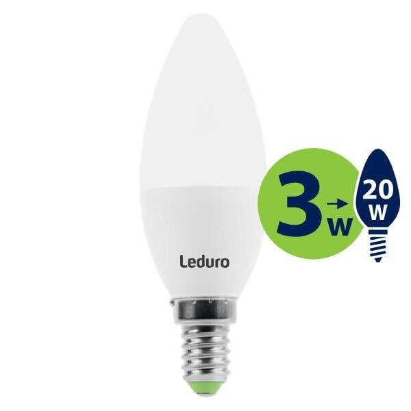 LEDURO Power consumption 3 Watts Luminous flux 200 Lumen 2700 K 220-240V Beam angle 360 degrees 21130 цена и информация | Lambipirnid ja LED-pirnid | hansapost.ee