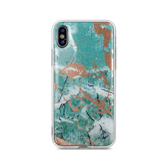 Samsung Galaxy A70 Ümbris ILike Marmur case Green hind ja info | Telefonide kaitsekaaned ja -ümbrised | hansapost.ee