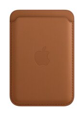 iPhone Leather Wallet with MagSafe - Saddle Brown цена и информация | Чехлы для телефонов | hansapost.ee