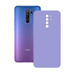 Xiaomi Redmi 9 Silk Cover By Ksix Lavender hind ja info | Telefonide kaitsekaaned ja -ümbrised | hansapost.ee