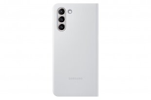 Telefoniümbris Samsung Smart LED telefonile Samsung Galaxy S21, Light Grey hind ja info | Telefonide kaitsekaaned ja -ümbrised | hansapost.ee