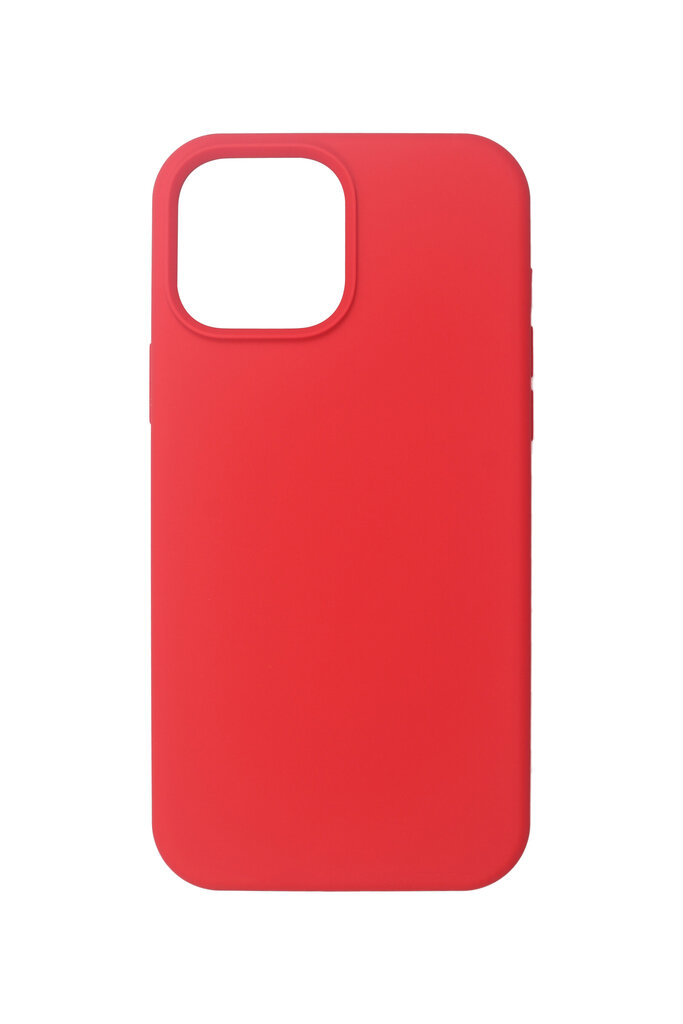 Just Must 6973297904433 LIQUID SILICONE case for iPhone 13 Pro Max 6.7, Red hind ja info | Telefonide kaitsekaaned ja -ümbrised | hansapost.ee