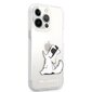 KLHCP13LCFNRC Karl Lagerfeld PC/TPU Choupette Eat Case for iPhone 13 Pro Transparent цена и информация | Telefonide kaitsekaaned ja -ümbrised | hansapost.ee