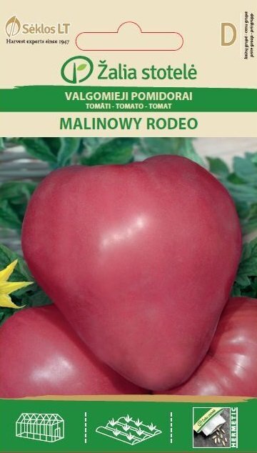 Harilik tomat Malinowy Rodeo цена и информация | Marja- ja köögiviljaseemned | hansapost.ee