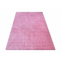 Нескользящий ковер Shaggy розовый, 80x150см, 20 мм, полипропилен цена и информация | Коврики | hansapost.ee