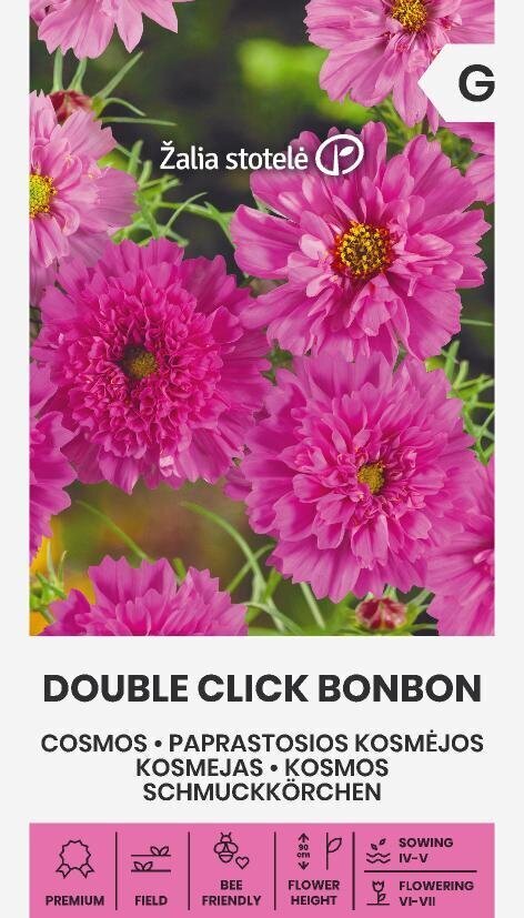 TAVALINE KOSMOS DOUBLE CLICK BONBON 0,2 G hind ja info | Lilleseemned | hansapost.ee