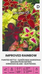 КОЛЕУС IMPROVED RAINBOW 0,1 Г цена и информация | Семена цветов | hansapost.ee