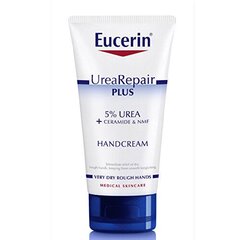 Kätekreem Eucerin 5 Urea Repair Plus, 75 ml hind ja info | Kehakreemid, kehaõlid ja losjoonid | hansapost.ee