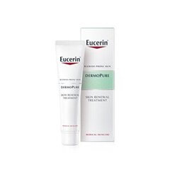 Näokreem Eucerin Dermo Pure (naha uuendav hooldus), 40 ml цена и информация | Кремы для лица | hansapost.ee