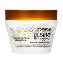 L´Oréal Paris Juuksemask kookosõliga normaalseks ja kuivaks, Elseve juustele Elseve Extraordinary Oil 300 ml цена и информация | Juuksemaskid, õlid ja seerumid | hansapost.ee