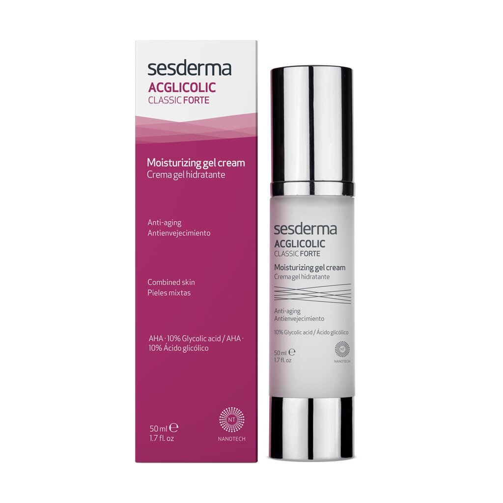 Kortsudevastane päevakreem Acglicolic Sesderma (50 ml) цена и информация | Näokreemid | hansapost.ee