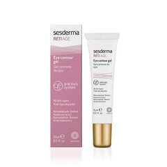 Sesderma Reti Age Eye Contour Gel Vananemisvastane silmaümbrusgeel 15 ml цена и информация | Сыворотки, кремы для век | hansapost.ee