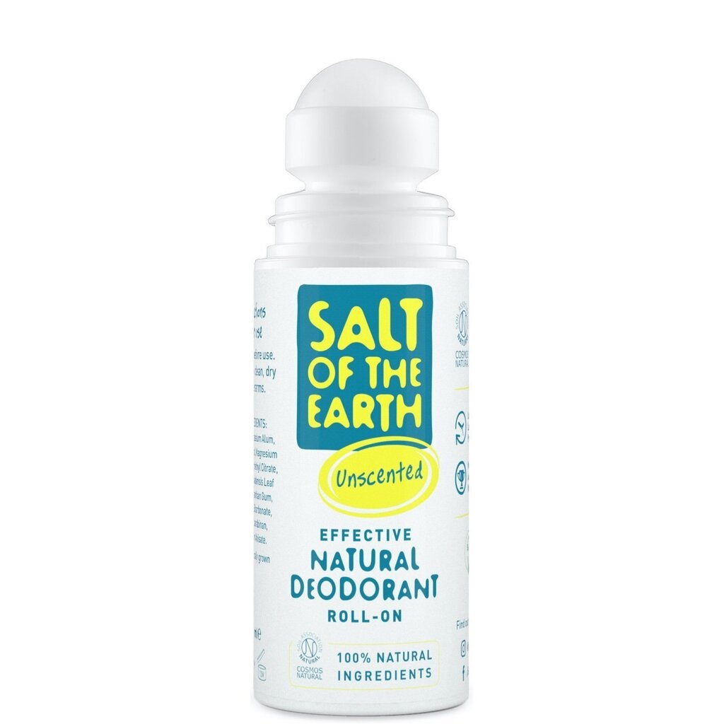 Salt of the Earth lõhnatu roll-on deodorant, 75ml hind ja info | Deodorandid | hansapost.ee