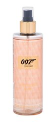 James Bond 007 James Bond 007 For Women Mysterious Rose спрей для тела 250 мл цена и информация | Женская парфюмированная косметика | hansapost.ee