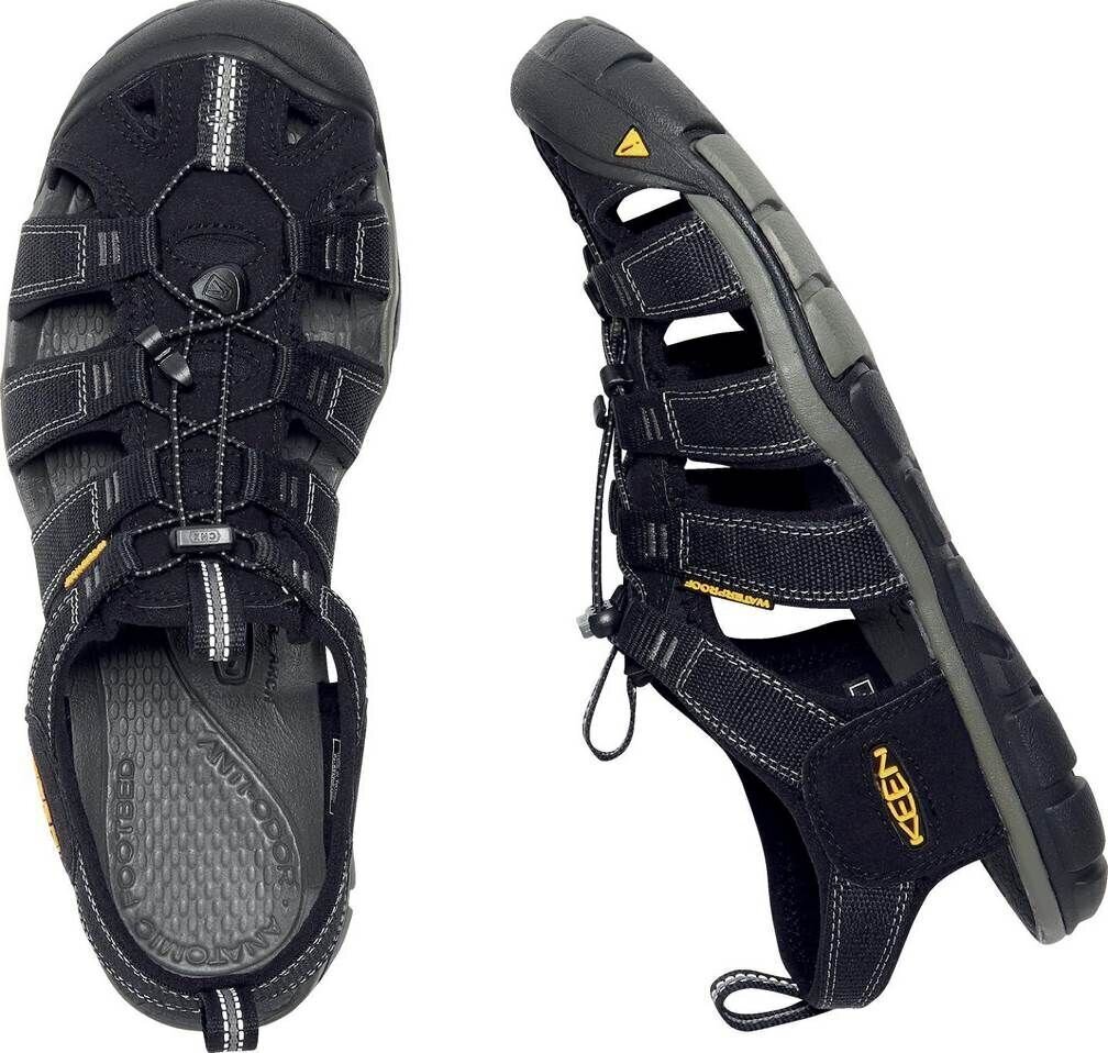 Meeste sandaalid Keen Clearwater Cnx, mustad цена и информация | Plätud ja sussid meestele | hansapost.ee