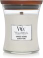 Ароматизированная свеча WoodWick Smoked Jasmine, 275 г