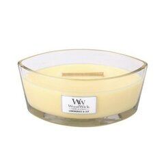 Lõhnaküünal WoodWick Lemongrass & Lily, 453 g hind ja info | Küünlad, küünlajalad | hansapost.ee