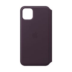 Apple Leather Folio iPhone 11 Pro Aubergine цена и информация | Чехлы для телефонов | hansapost.ee