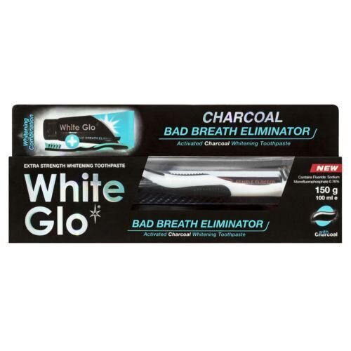 Halba hingeõhku eemaldav halmbapasta / White Glo / Charcoal Bad Breath Eliminator 100 ml цена и информация | Hambaharjad, hampapastad ja suuloputusvedelikud | hansapost.ee