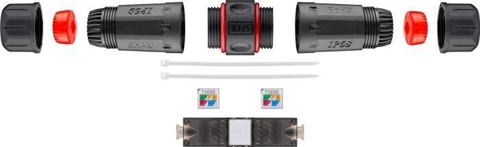 Goobay 44415, RJ45 (CAT 6, UTP) цена и информация | Juhtmed ja kaablid | hansapost.ee