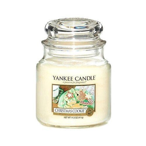 Yankee Candle Christmas Cookie lõhnaküünal 411 g цена и информация | Küünlad, küünlajalad | hansapost.ee