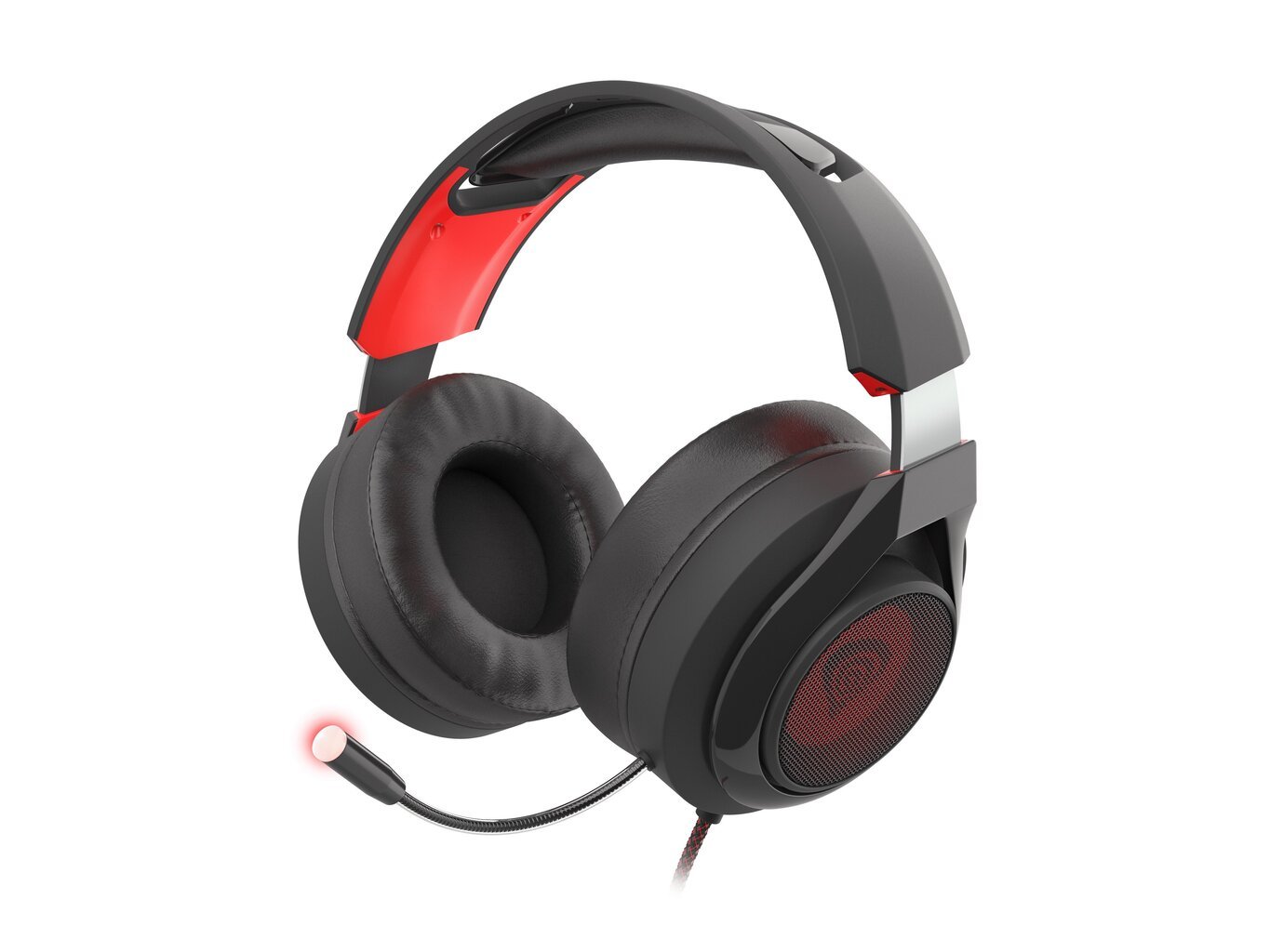 Kõrvaklapid Mikrofoniga Genesis RADON 610 7.1 Must Punane цена и информация | Kõrvaklapid | hansapost.ee