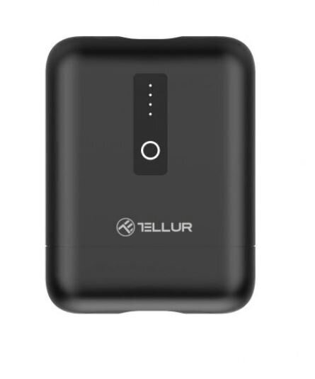 Akupank Tellur PD101 10000mAh QC3.0+Type-C PD 30W , must цена и информация | Akupangad | hansapost.ee