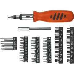 Отвертка с набором сменных насадок Top Tools 52 предмета 39D357 цена и информация | Механические инструменты | hansapost.ee
