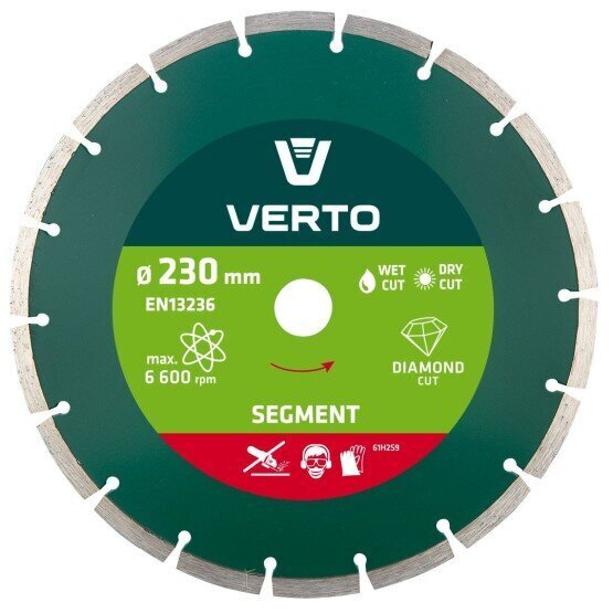 Teemantketas 230mm universaal (tuhaplokk, betoon,fibo) kuivlõige hind ja info | Lihvmasinad | hansapost.ee