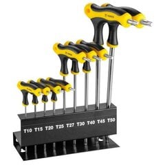 Torx võtmete komplekt TX10-TX50, 9tk hind ja info | Käsitööriistad | hansapost.ee