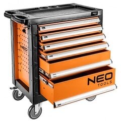 Инструментальная тележка Neo 6 ящиков (84-223+G) цена и информация | Ящики для инструментов, держатели | hansapost.ee
