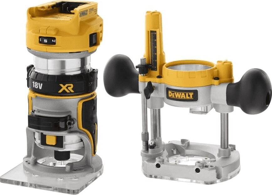 Dewalt frezarka 18V 2w1 8mm bez akumulatorów i ładowarki (DCW604N-XJ) цена и информация | Freesid | hansapost.ee