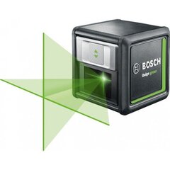 Нивелир лазерный BOSCH QUIGO Green с держателем 12 м + MM2   цена и информация | Механические инструменты | hansapost.ee