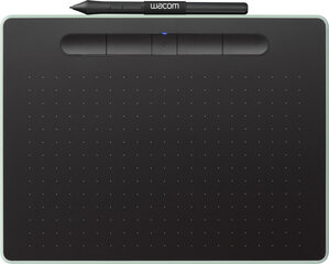 Wacom графический планшет Intuos S Bluetooth, зеленый цена и информация | Графические планшеты | hansapost.ee