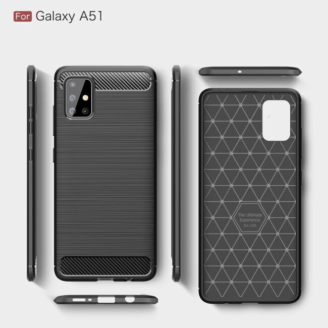 Samsung Galaxy A51 (A515F) ümbris, must цена и информация | Telefonide kaitsekaaned ja -ümbrised | hansapost.ee
