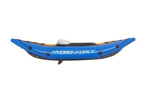 Надувная байдарка с веслом Bestway Hydro-Force Cove Champion, 275x81 см, синяя цена и информация | Лодки и байдарки | hansapost.ee