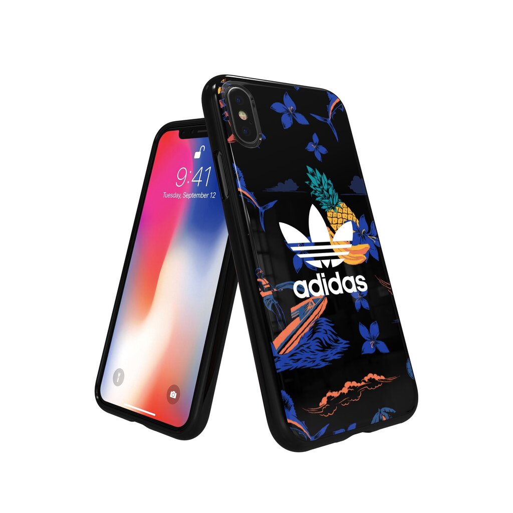 Adidas Originals case iPhone X/Xs, Island Time цена и информация | Telefonide kaitsekaaned ja -ümbrised | hansapost.ee